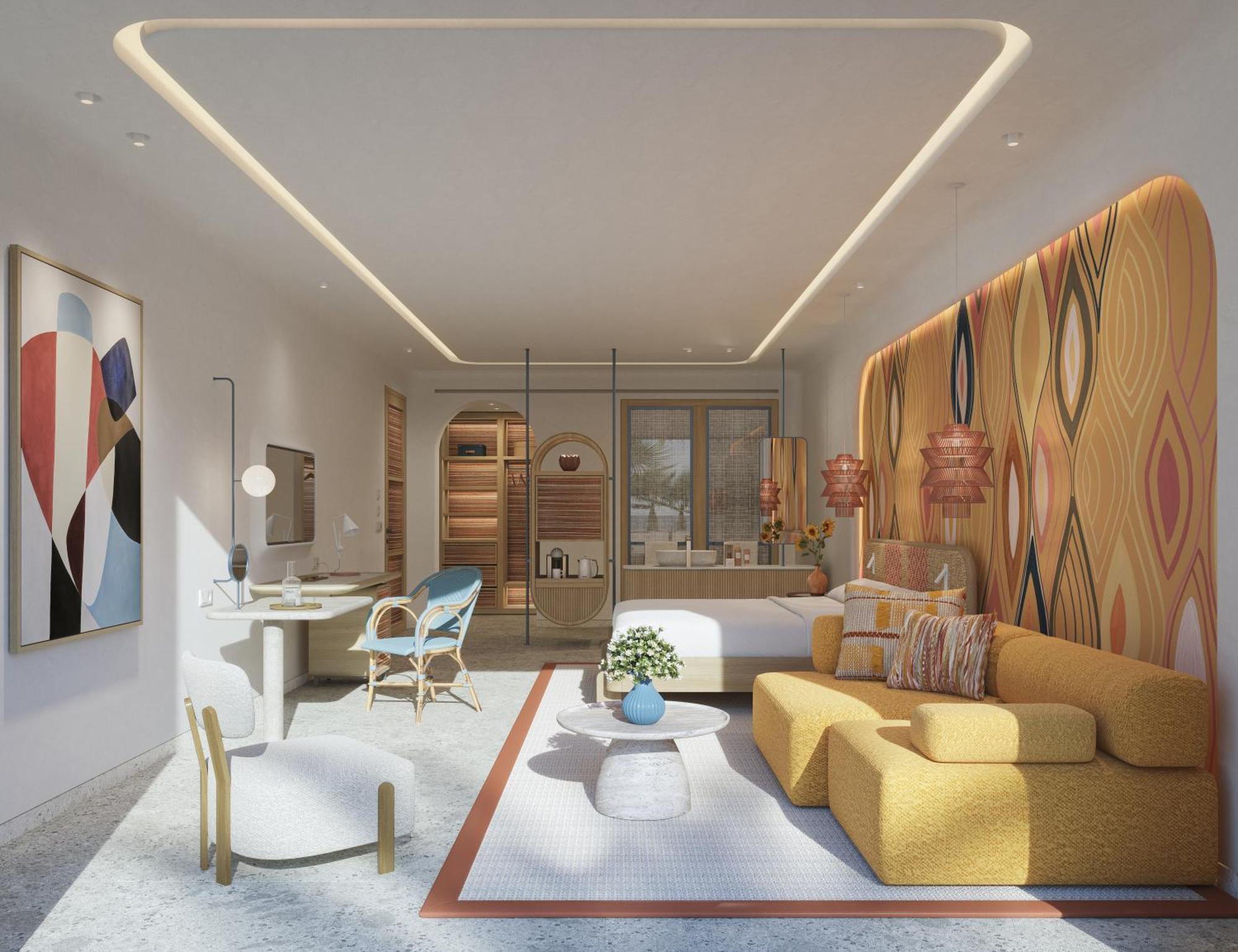 Myconian Sunrise Relais & Chateaux Hotel Agrari  Номер фото